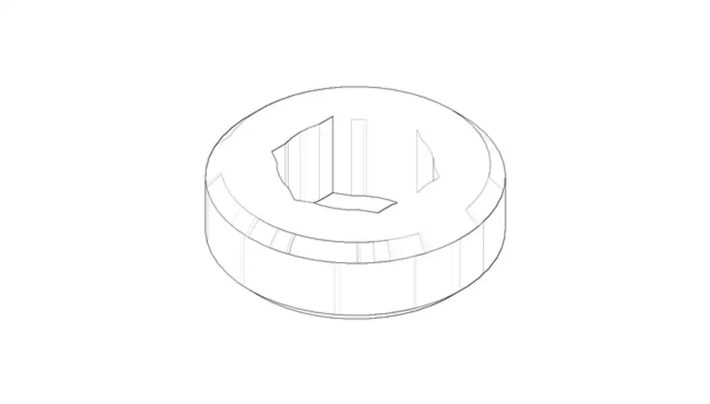 DORNBRACHT Befestigung ERSATZTEILE 092403227 D. 8 x 2,5 mm, 09240322790 Galeriebild 1